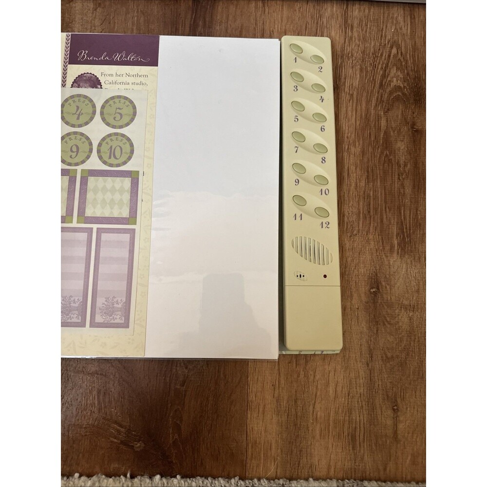 The Brenda Walton K & Company "The Sound of Memories" Audio Scrapbook Kit NEW - Picture 4 of 7